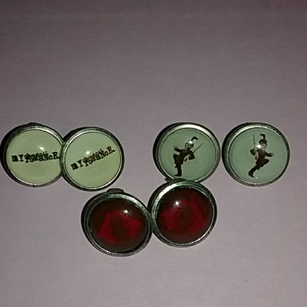 My Chemical Romance Set of 3 Earrings